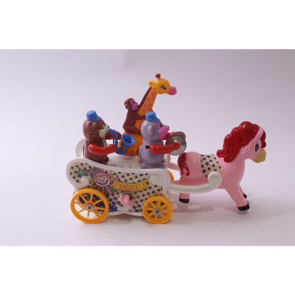 1980s, Circus, Wind-Up, Sound, Small, Activity Toy, Vintage, - Picture 1 of 3